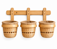 Trellis Bliss 3-in-1 Bamboo Wall Planter