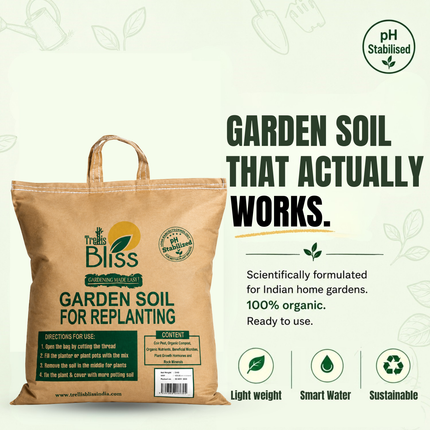 Trellis Bliss Enriched Garden Soil Mix (15Litres)