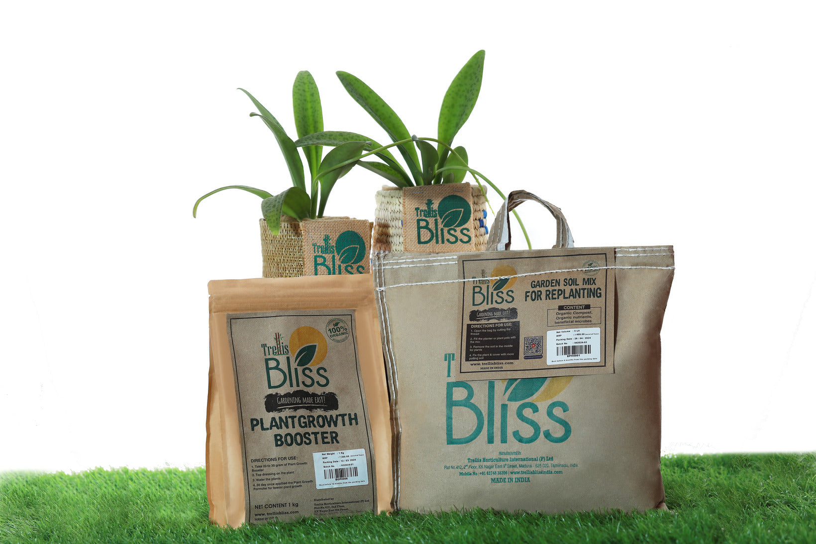 Trellis Bliss Garden Starter Pack trellisblissindia