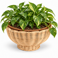 Trellis Bliss 10″ Reed  Tabletop Planter