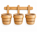 Trellis Bliss 3-in-1 Bamboo Wall Planter