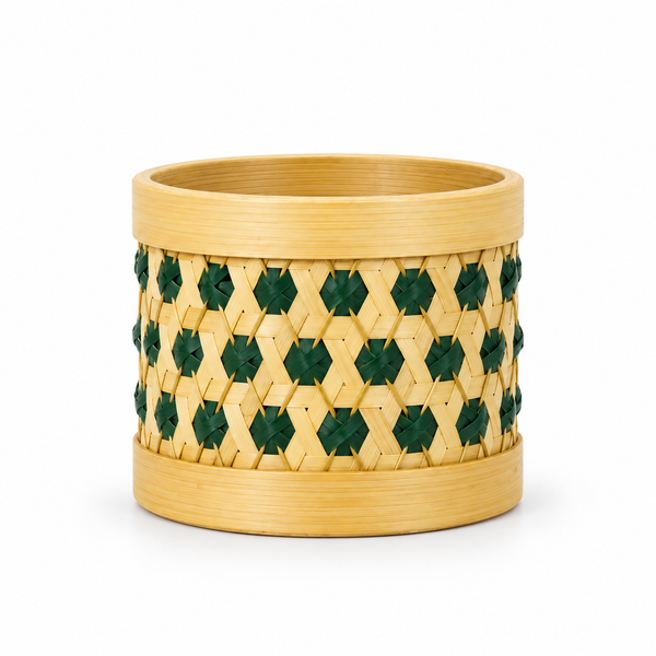 Trellis Bliss 5″ Bamboo Ornamental Plant Pot