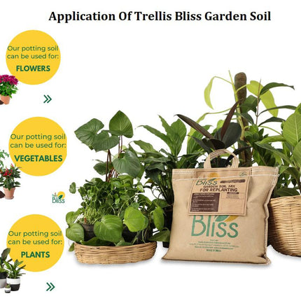 Trellis Bliss Enriched Garden Soil Mix (5Litres)