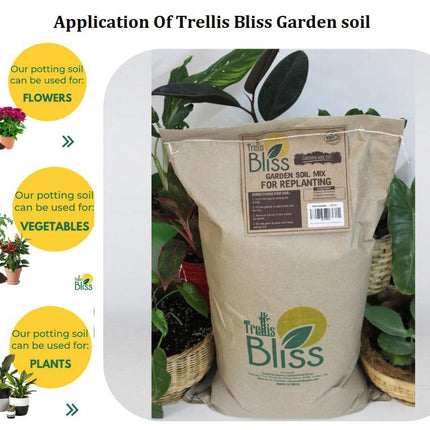 Trellis Bliss Enriched Garden Soil Mix (25L)